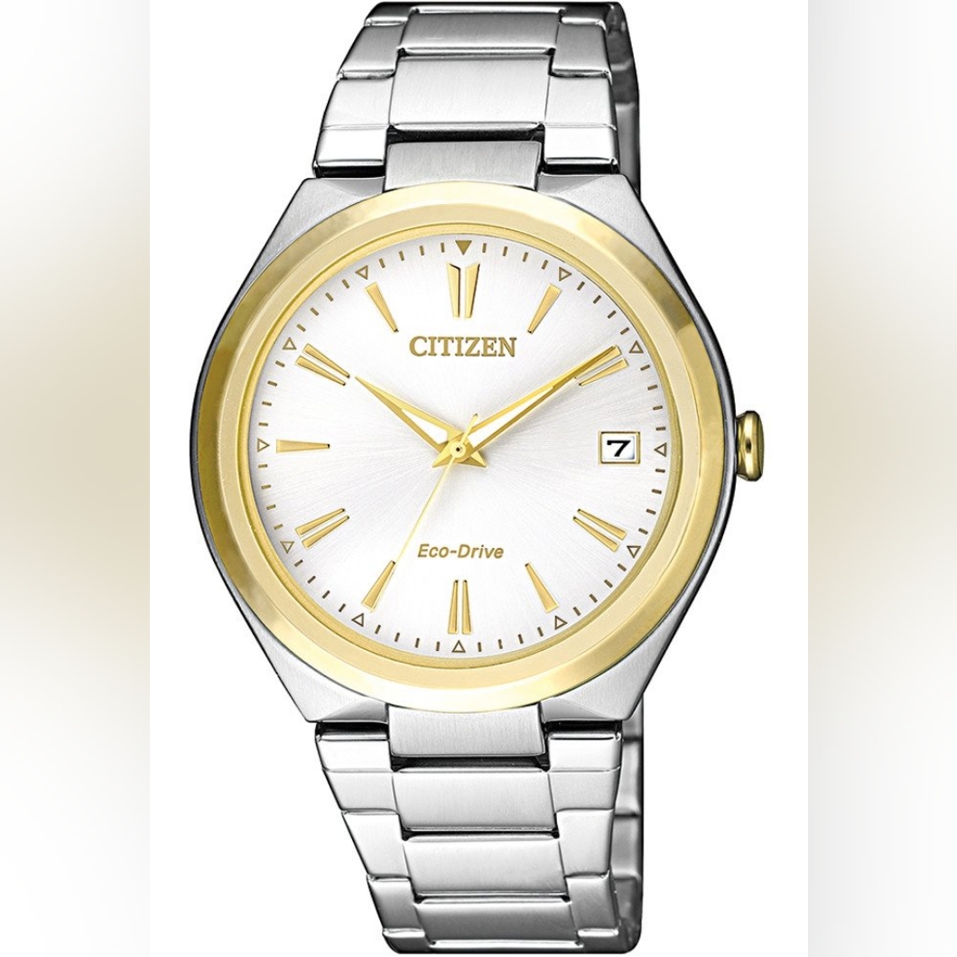 Ladies Citizen Watch SilverGold Color